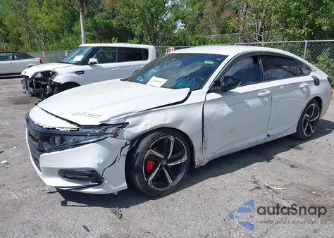 2018 Honda Accord Sport из США, поврежденный, VIN 1HGCV1F39JA234043